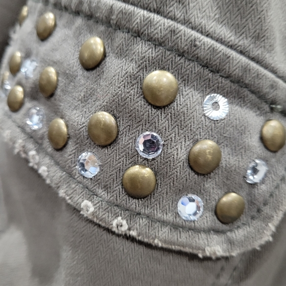 Miss Me studded jacket M - Picture 7 of 13